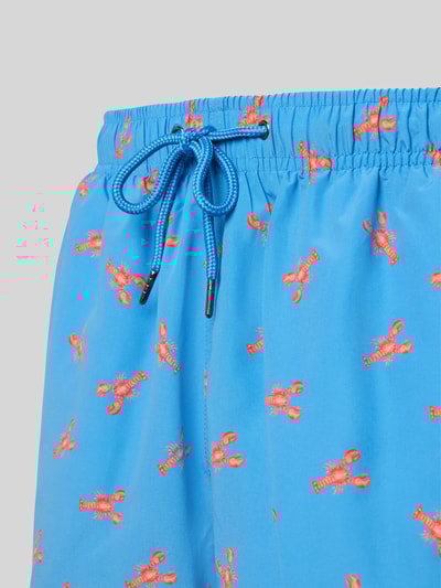 MCNEAL Zwembroek met elastische band Metallic blauw - 2