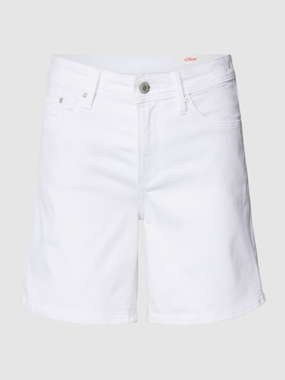 s.Oliver RED LABEL Jeansshorts im 5-Pocket-Design Weiss 2