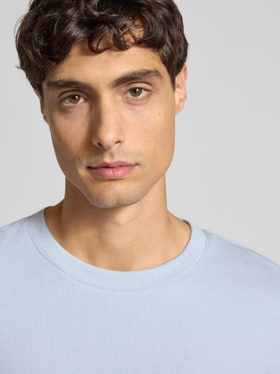 MCNEAL Pullover met ronde hals Lichtblauw gemêleerd - 3