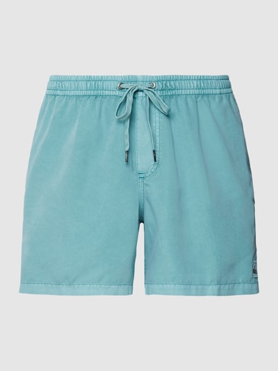 Quiksilver Zwembroek met labeldetails, model 'EVERYDAY SURF WASH' Rookblauw - 2