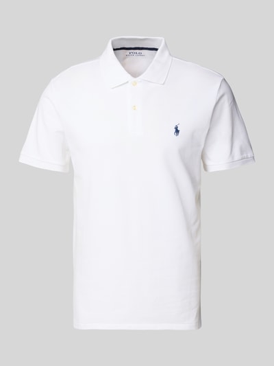 Polo Ralph Lauren Tailored fit poloshirt met logostitching Wit - 2