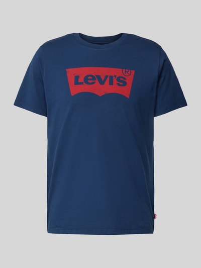 Levi's® T-Shirt mit Label-Print Dunkelblau 1