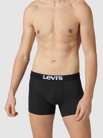 Levi's® Boxershort met stretch in set van 2 Zwart - 1