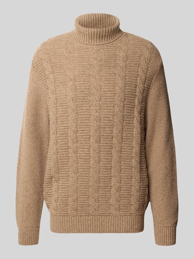 Barbour Pullover aus Wolle mit Rollkragen Silber 1