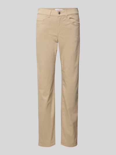 Angels Regular fit jeans in 5-pocketmodel, model 'Dolly' Zand - 2