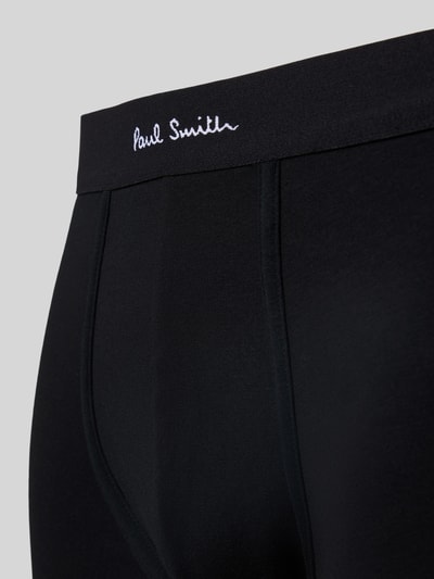 PAUL SMITH Trunks mit elastischem Logo-Bund im 3er-Pack Black 2