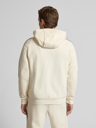 EA7 Emporio Armani Sweatjack met tweewegsritssluiting en steekzakken Offwhite - 5
