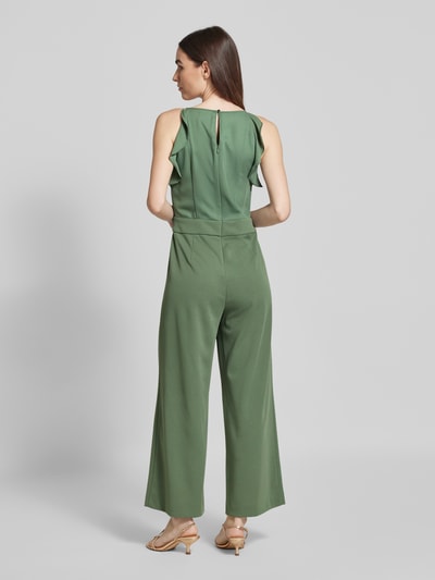 V.M. Jumpsuit mit Bindegürtel Schilf 5