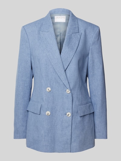 Jake*s Collection Blazer mit Reverskragen Blau 2