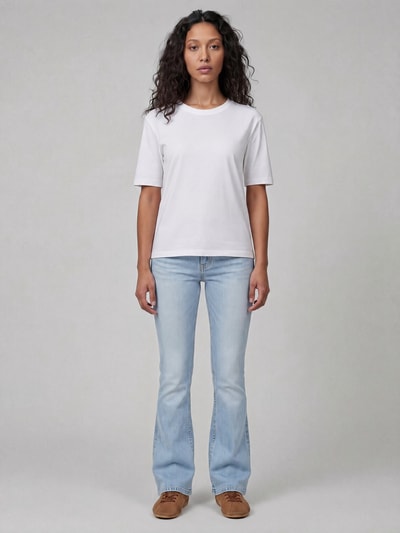 Levi's® 300 Bootcut Jeans aus Baumwoll-Mix im 5-Pocket-Design Hellblau 1