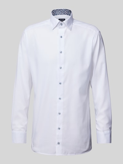 OLYMP Regular Fit Business-Hemd mit Under-Button-Down-Kragen Weiss 2