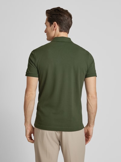 Lacoste Poloshirt aus Viskose mit Label-Patch Modell 'PIQUE' Khaki 5