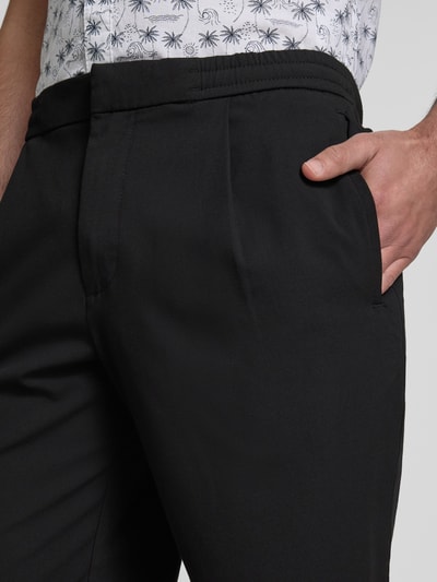 MCNEAL Regular Fit Bermudas mit Hakenverschluss Black 3