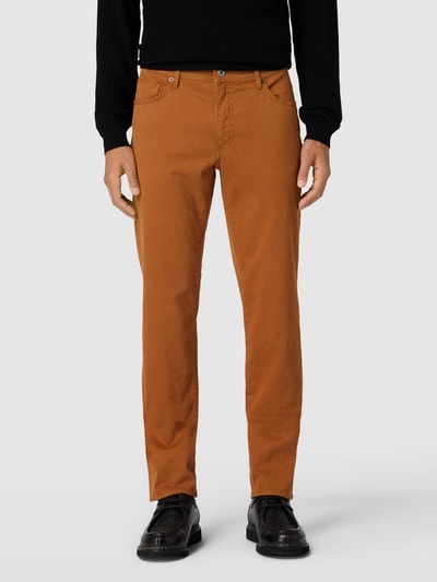 Brax Broek in 5-pocketmodel, model 'Cadiz' Cognac - 4