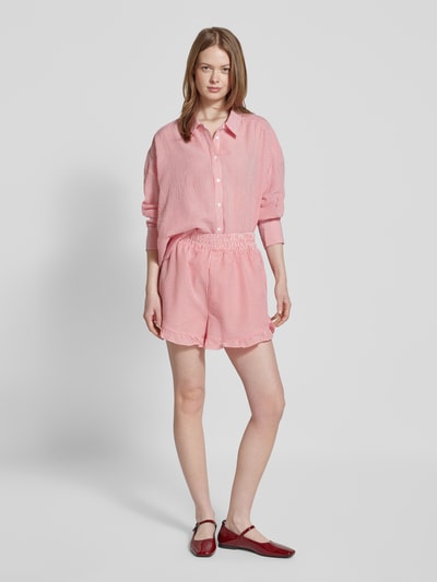 A-view Regular Fit Hemdbluse mit Knopfleiste Rot 1