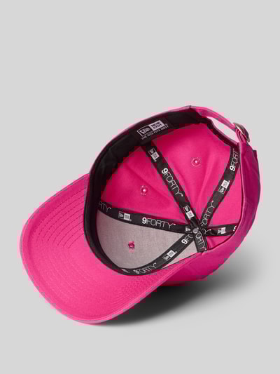 New Era Baseballpet met labeldetail Felroze - 2