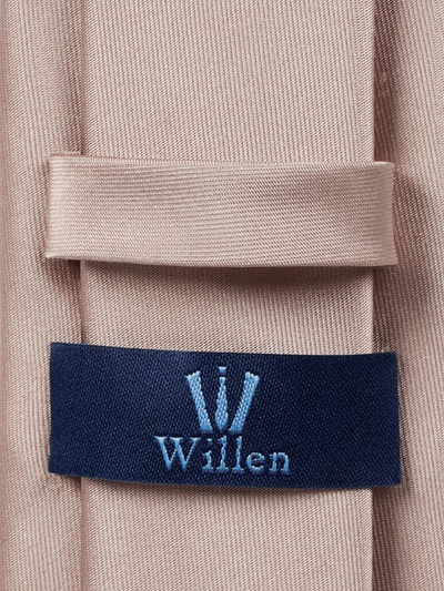 Willen Stropdas van zijde (6,5 cm) Beige - 2