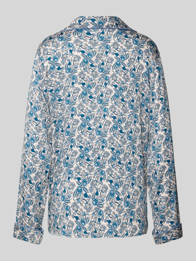 CCDK Copenhagen Pyjama-Oberteil mit Resortkragen Modell 'Josephine' Hellblau 3