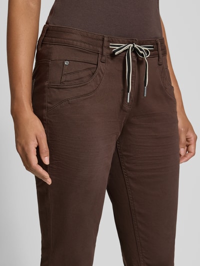 Tom Tailor Relaxed Fit Chino aus Baumwoll-Mix Dunkelbraun 3