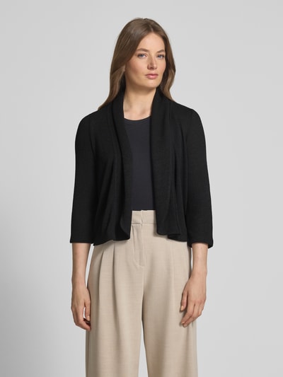 OPUS Cardigan met 3/4-mouwen, model 'Sandrine' Zwart - 4