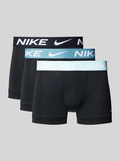 Nike Trunks mit elastischem Label-Bund im 3er-Pack Black 1