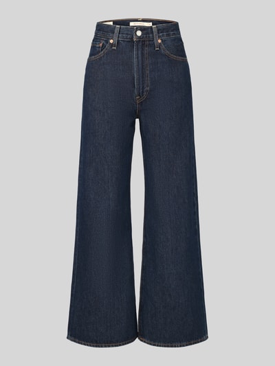 Levi's® 300 Wide & Loose Fit Jeans aus reiner Baumwolle Modell 'RIBCAGE WIDE LEG' Dunkelblau 2