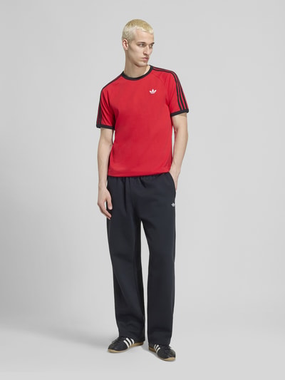 adidas Originals t-shirt o kroju regular fit z czystej bawełny Czerwony 1
