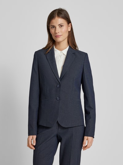 Christian Berg Woman Selection Blazer mit Strukturmuster Marine 4