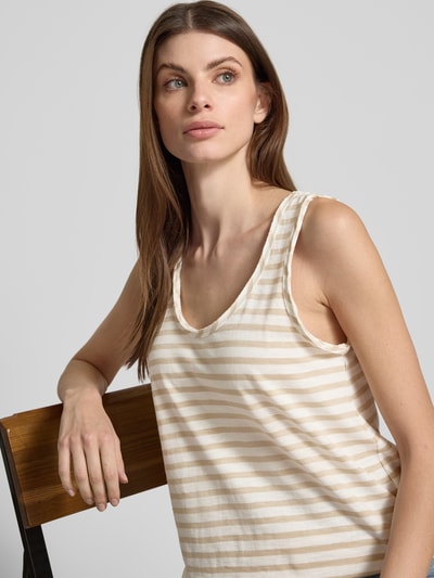 Smith and Soul Tanktop met U-hals Zand - 3