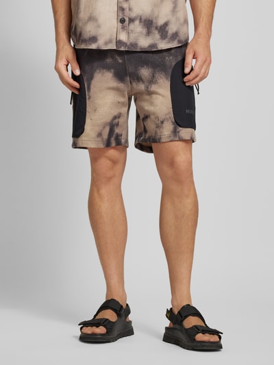 HUGO Shorts mit Eingrifftaschen Modell 'Dolrockys' Mittelbraun 4