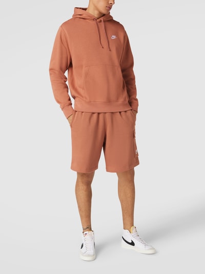 Nike Sweatshorts met labelstitching Camel - 1