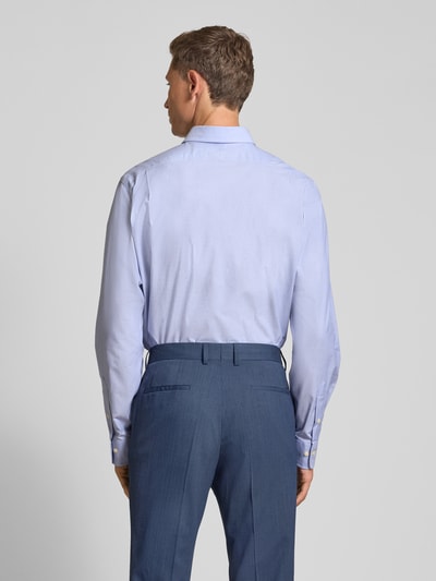 Polo Ralph Lauren Regular Fit Business-Hemd mit Logo-Stitching Bleu 5