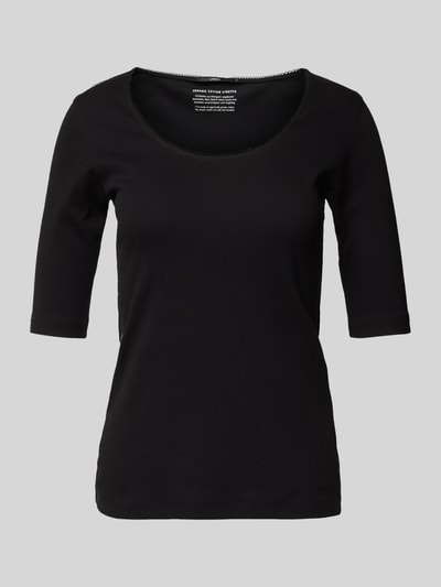 Lanius T-shirt met ronde hals Zwart - 2