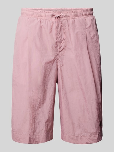 SERGIO TACCHINI Regular fit korte broek met bandplooien, model 'ISPICA' Roze - 2