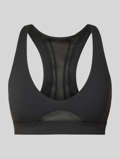 Fabletics Sport BH mit semitransparenten Partien Modell 'Pureluxe' Black 1