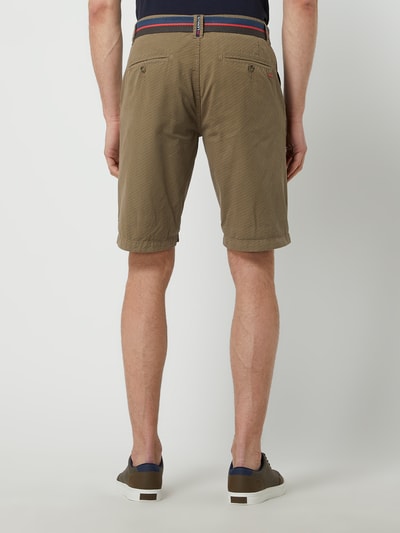 Lerros Regular Fit Chino-Shorts aus Baumwolle Modell 'Craig' Beige 5