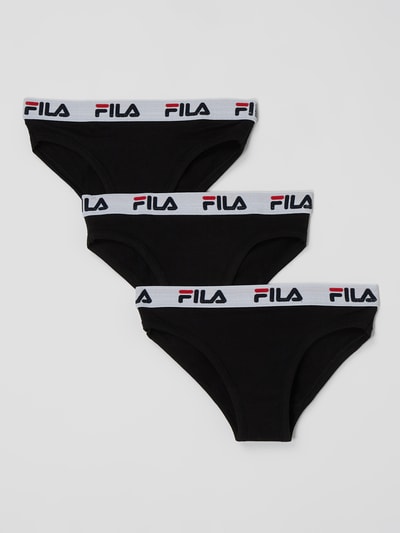 FILA Panty met stretch, set van 3 stuks  Zwart - 1