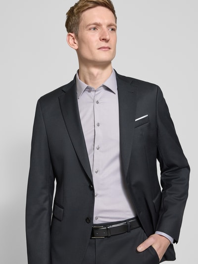 ETERNA SLIM FIT Slim Fit Business-Hemd mit Kentkragen Graphit 3