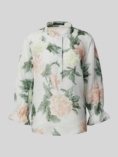 Luisa Cerano Bluzka o kroju regular fit ze stójką Miętowy 2