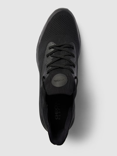 Geox Soksneakers met labeldetail, model 'SPHERICA' Zwart - 5