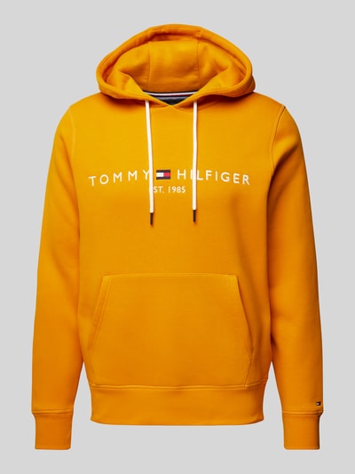 Oranje tommy hilfiger online hoodie