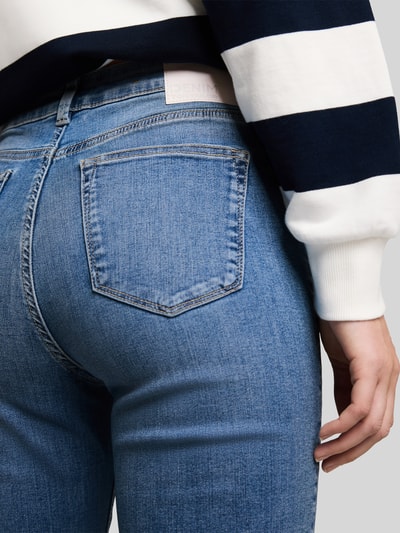 Tom Tailor Denim Bootcut Jeans aus Baumwoll-Mix im 5-Pocket-Design Jeansblau 3