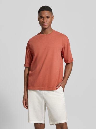 DRYKORN T-Shirt mit Rundhalsausschnitt Modell 'NOLIEN 10' Rostrot 4