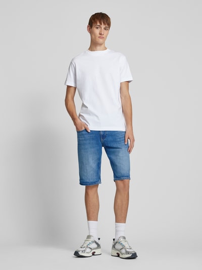 Tommy Jeans Regular Fit Jeansshorts aus Baumwoll-Mix Modell 'RONNIE' Jeansblau 1