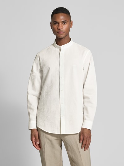 ARMANI EXCHANGE Freizeithemd mit Knopfleiste Weiss 4