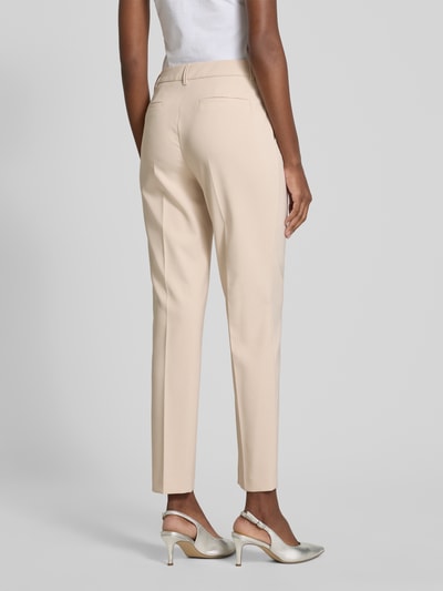 Betty Barclay Regular fit stoffen broek met persplooien Beige - 5