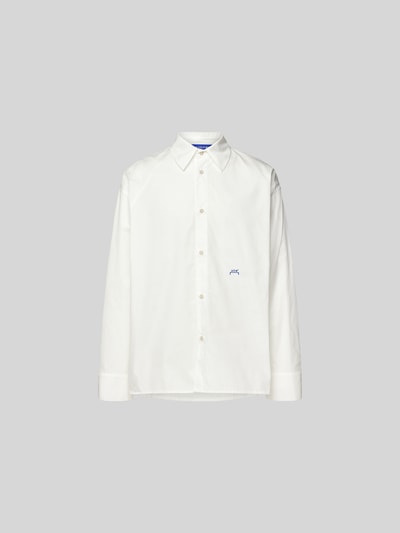 A-COLD-WALL Oversized Hemdjacke aus reiner Baumwolle Offwhite 2