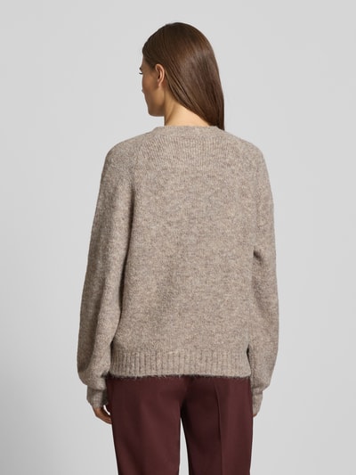 FREE/QUENT Regular Fit Jacke in Strick-Optik Modell 'Luisa' Sand 5