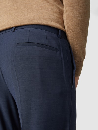 Strellson Slim Fit Anzughose mit Bügelfalten 'Flex Cross' Marine 3