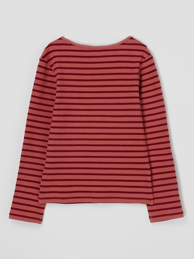 s.Oliver RED LABEL Shirt met lange mouwen met streepmotief  Mauve  - 3